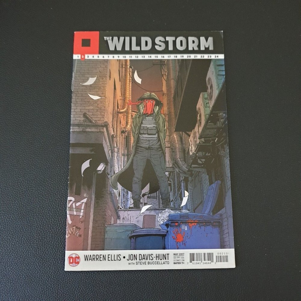 DC Comics The Wild Storm 2 May 2017 Book Collector Ellis Davis Hunt Bowland